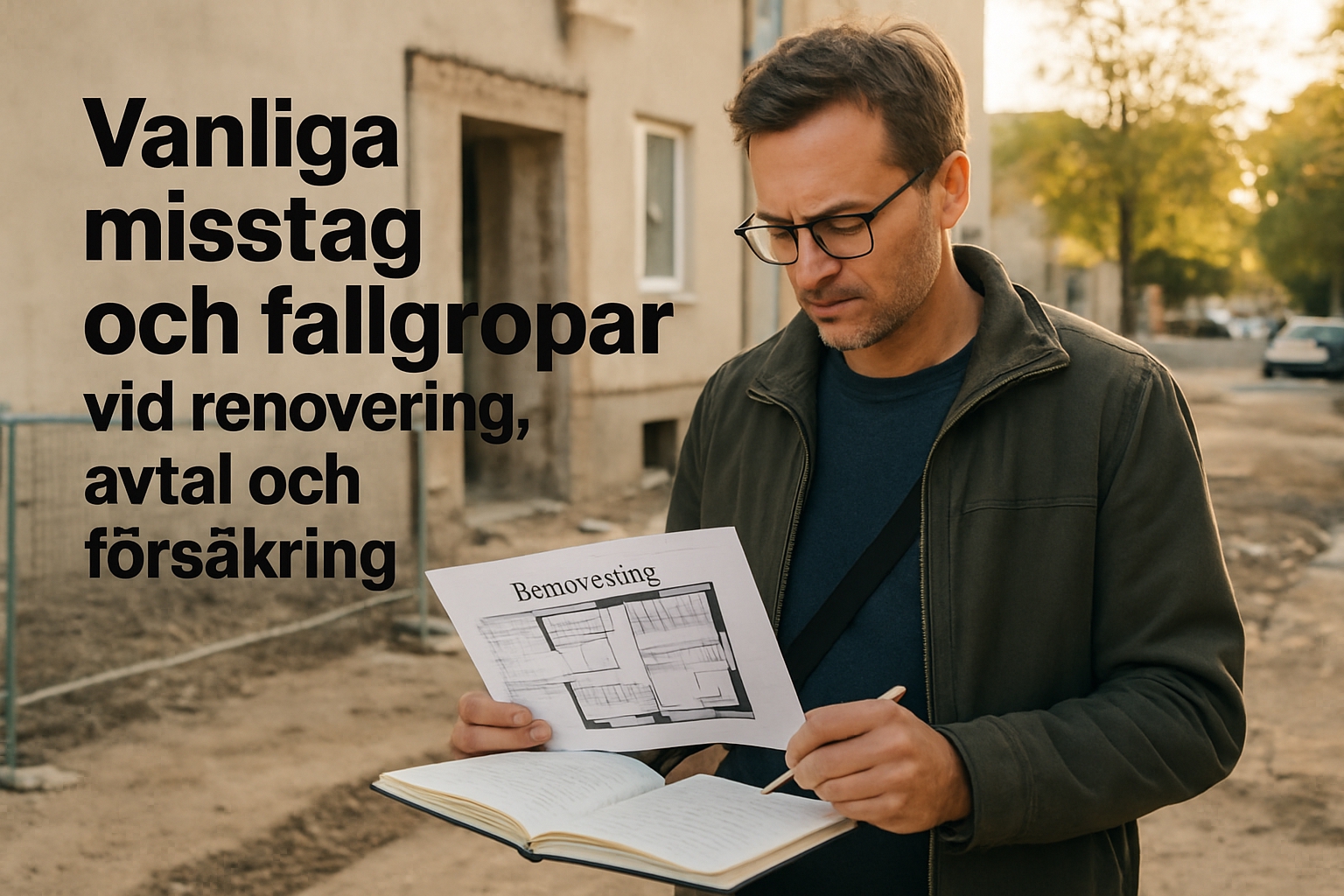Fallstudie: När renoveringen möter försäkring, energival och familjeavtal
